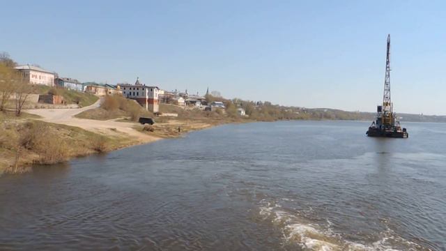 Установка причала в Касимове смотреть онлайн