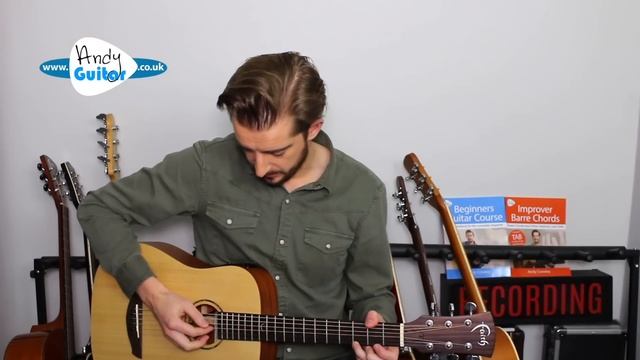 HAPPY BIRTHDAY - VERY EASY GUITAR TUTORIAL смотреть онлайн
