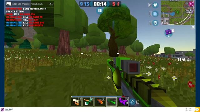 Mad GunZ EP593 - The hacker skin I have killed him. | Android Gameplay смотреть онлайн