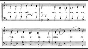 Херувимская песнь, Г. Лапаев (видео-ноты от ВитаДарес)