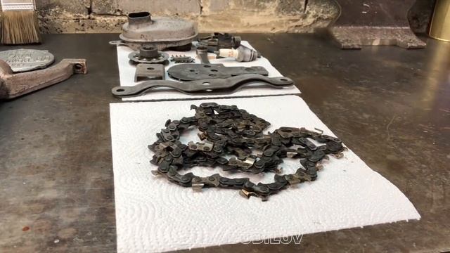 ЛЕГЕНДА СССР | Бензопила Дружба Реставрация смотреть онлайн