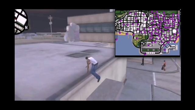 КАК ЗАКРАСИТЬ 100 ГРАФФИТИ В GTA SAN ANDREAS/GTA sa/Gtachnik7 #граффитивгтаса#gta смотреть онлайн