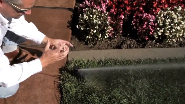 Системы автоматического полива. Настройка ротора Hunter смотреть онлайн