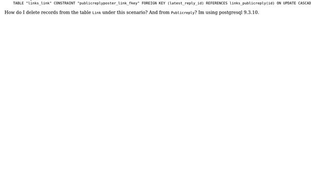 Databases: Deleting records from tables containing FK pointing to each other смотреть онлайн