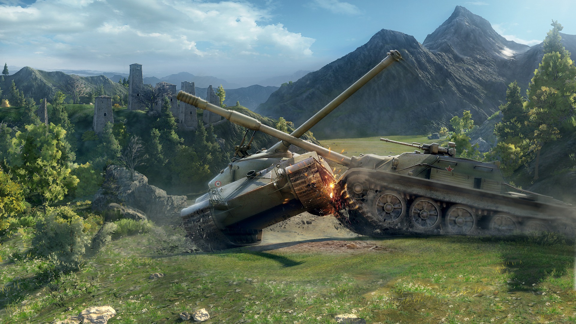 Чуть чуть катаю в танки (World of Tanks) Потом Blitz смотреть онлайн