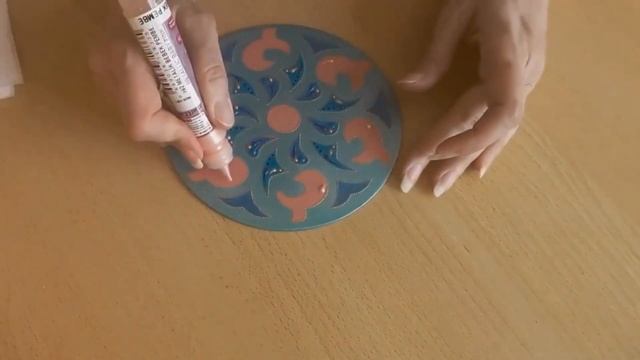 Мини мастер-класс "Бирюза".Самый простой способ переноса рисунка на любую поверхность. смотреть онлайн