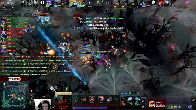 ?СПИРИТ НЕОБХОДИМО ТОЛЬКО ПОБЕДА ДЛЯ ШАНСОВ НА ПЛЕЙОФФ! | SPIRIT vs EG DreamLeague Season 20 смотреть онлайн