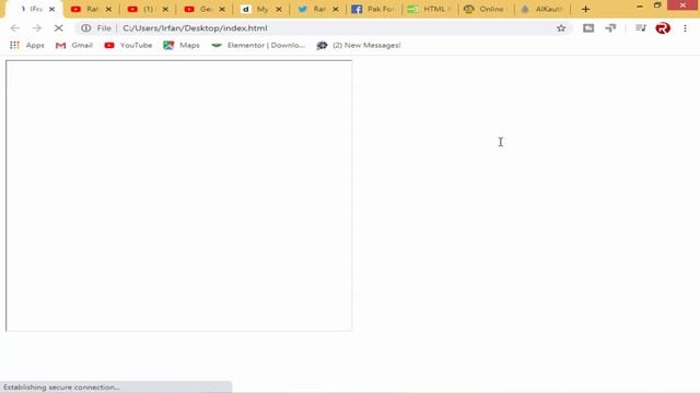 What is IFrame in html Tutorial In Hindi | How To Use Iframe In HTML Tutorial In Urdu Rahber Academ смотреть онлайн