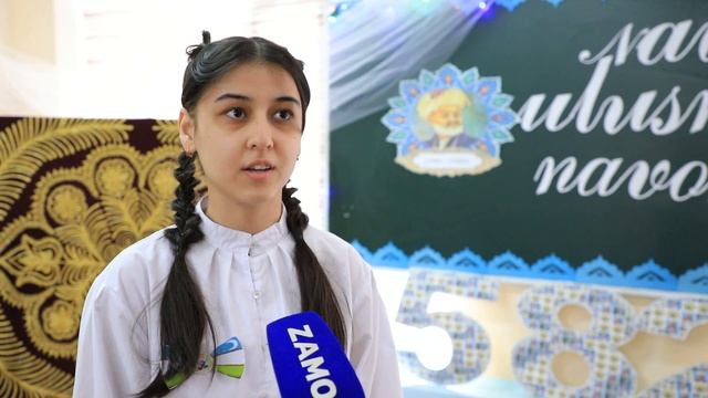 Buxoro shahar 38-maktabda Navoiyxonlik смотреть онлайн