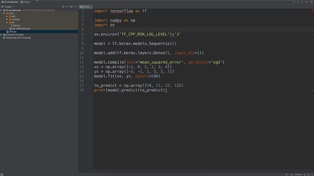How to use TensorFlow in PyCharm (TensorFlow Tip of the Week) смотреть онлайн