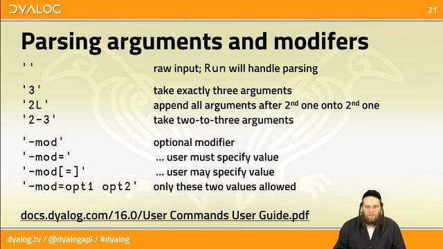 Creating and managing your own User Commands – Dyalog Webinar with Adám Brudzewsky смотреть онлайн