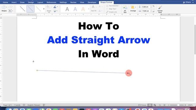 How To Add Straight Arrow In Word (Microsoft) смотреть онлайн