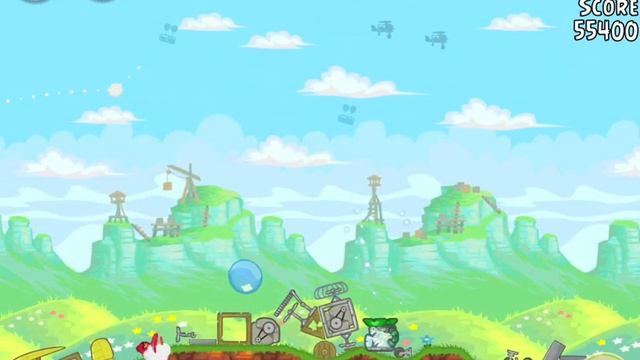 Angry Birds 24-15 Reds Mighty Feathers 3 Star Walkthrough смотреть онлайн
