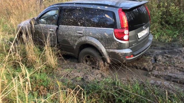 Уаз 469 и Ховер H5 на бездорожье