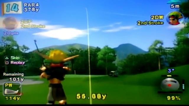 Hot Shots Golf FORE! VS Mode (Vs Jak) смотреть онлайн