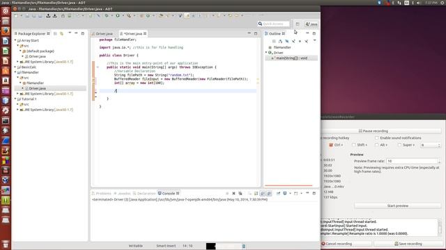 Java Tutorial - 20 - File Reading смотреть онлайн