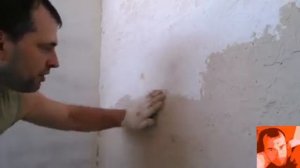 Декоративная штукатурка. Мазанка в стиле лофт.