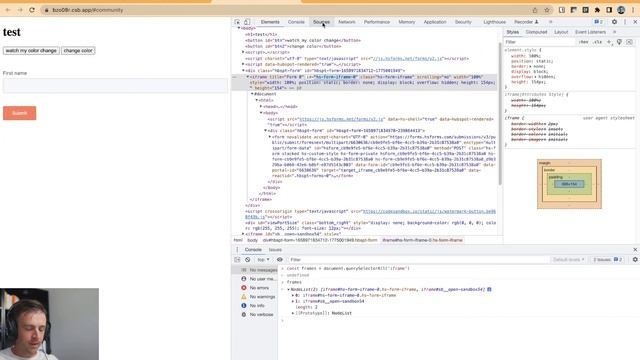 How to select elements inside iframe with Javascript смотреть онлайн