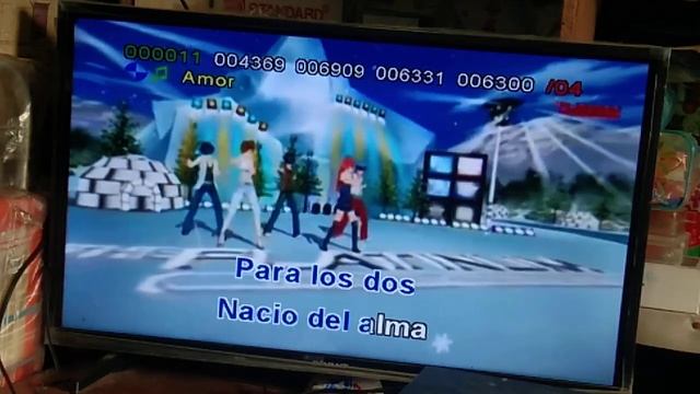 Amor - Julio Iglesias (KARAOKE) (3D Platinum dance custom BGV USB karaoke test) смотреть онлайн