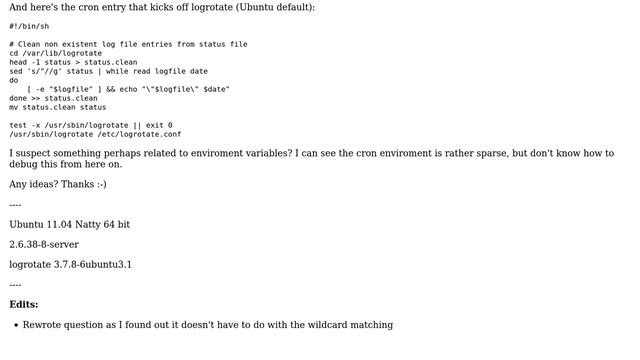 Logrotate won't rotate logs with a space (2 Solutions!!) смотреть онлайн