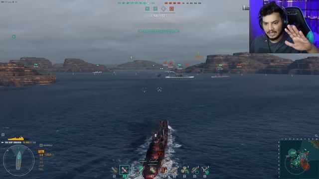 Destroying Enemies With Powerful Ships - World Of Warship смотреть онлайн