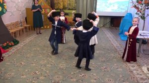 Кабардинский танец. Детский сад. Нальчик