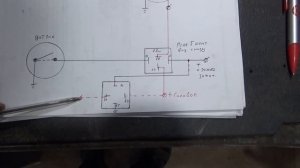 Включение эл.мотора вентилятора.Датчик работает на размыкание при нагреве ДВС.