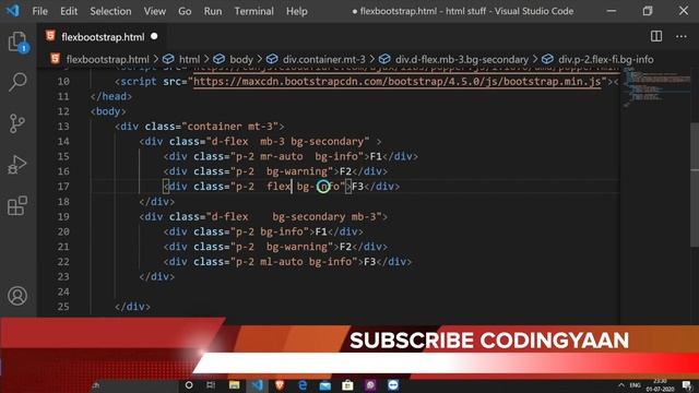 36 Bootstrap 4 Flex in Hindi | Bootstrap Tutorial in Hindi смотреть онлайн