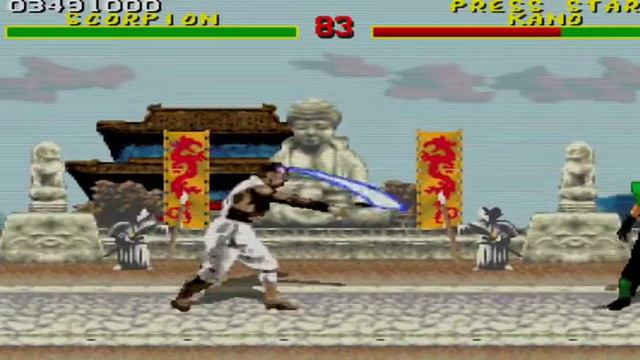 MORTAL KOMBAT ARCADE EDITION - REPTILE (MEGA DRIVE) смотреть онлайн