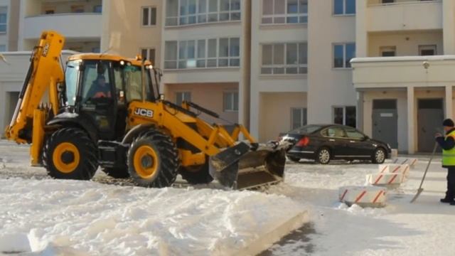 Вывоз снега с территорий в Москве СИТИ М смотреть онлайн