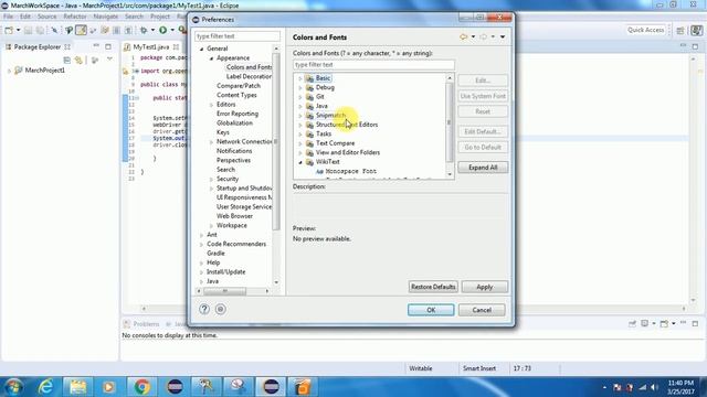 How to increase Eclipse Font SIze смотреть онлайн