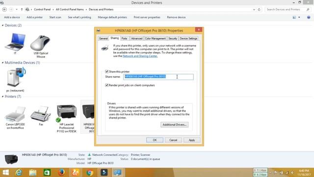 Printer Sharing with Windows 7, 8, 10 смотреть онлайн