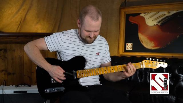 2015 Fender Nocaster 20th Anniversary Black смотреть онлайн