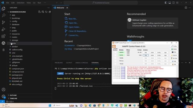 #1.2 PHP Laravel Ecommerce Project | دورة برمجة مشروع متجر الكترونى كامل لارافيل смотреть онлайн