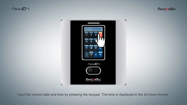 FingerTec Face ID 4 - Editing Date and Time смотреть онлайн