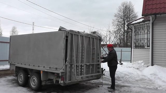 Мини Экскаватор HITACHI EX15 UR на автоприцепе МЗСА 842122.301 смотреть онлайн