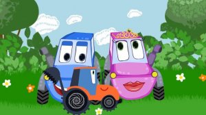 ТРАКТОРЕЦЬ і ТРАКТОРИНКА | Весела дитяча пісенька про Тракторця і Тракторинку | @savkonazar