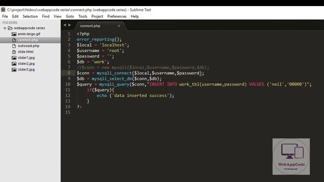 insert data to database using php mysqli(mysqli procedural and object oriented) смотреть онлайн