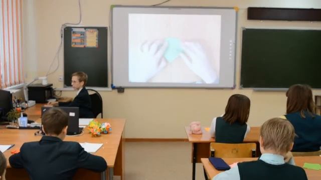 Занятие математического кружка в 5 классе. Занятие ведет Аксенов Никита - ученик 9 класса смотреть онлайн