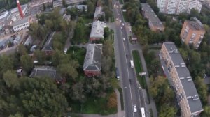 Город Мытищи с высоты птичьего полёта