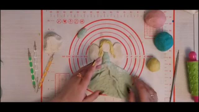 Time to art - лепка из соленого теста - "Ангел" смотреть онлайн