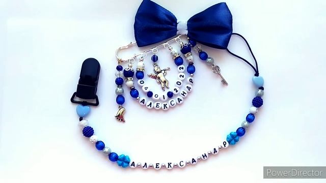 Именная булавка-оберег. Готовая работа. Обзор смотреть онлайн