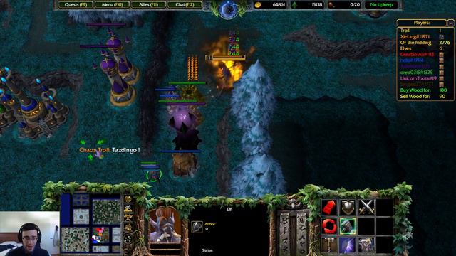Warcraft 3 Reforged: Troll and Elves! x4 - Big Maps, Definitely not Balanced! смотреть онлайн