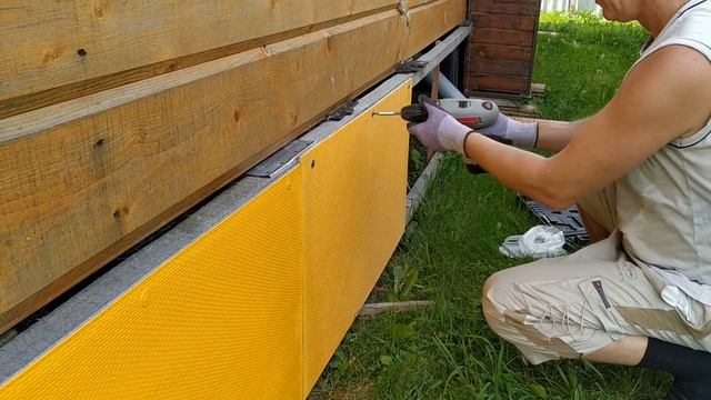 Обвязка цоколя часть 2. А так же два моих самых офигенных интереса - куда меня понесло!!! смотреть онлайн