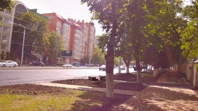 Прогулка после дождя по улицам Ставрополя. смотреть онлайн