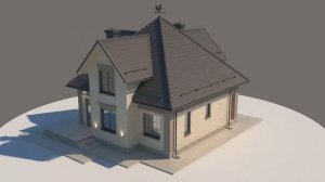 Проект дома 9х9 м с мансардным этажом и отличной планировкой.
