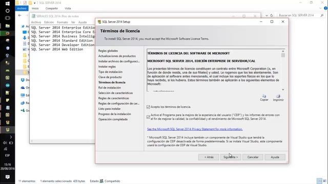 DESCARGA E INSTALACION SQL SERVER 2014 X64 BITS FULL + LINKS MEGA |2020| смотреть онлайн