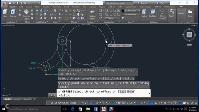How to start Basic Command in AutoCAD #3 смотреть онлайн