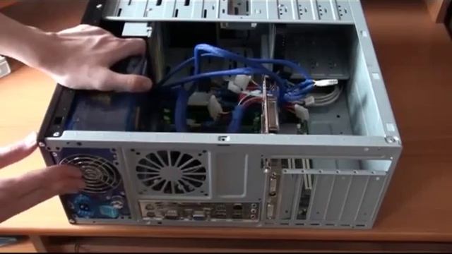 10 Установка блока питания смотреть онлайн