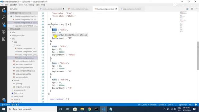 Angular 9 Tutorial - 15 - ngFor structural directive in angular | Structural Directives смотреть онлайн